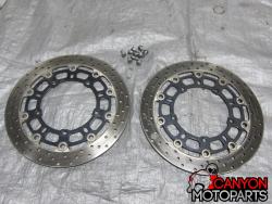 08-14 Yamaha YZF R6 Front Rotors - STRAIGHT