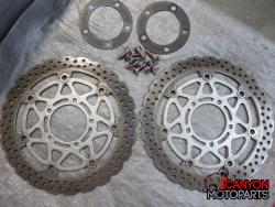 05-06 Kawasaki ZX636 Front Rotors - STRAIGHT