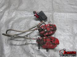 01-06 Honda CBR F4i Front Master Cylinder, Brake Lines and Calipers