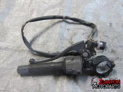 05-06 Kawasaki ZX636 Left Clipon and Controls