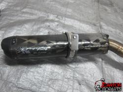 09-12 Honda CBR 600RR Aftermarket Two Brothers Black Series Exhaust 