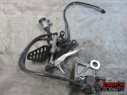 08-16 Yamaha YZF R6 Right Rearset 