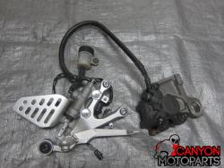 08-14 Yamaha YZF R6 Right Rearset 