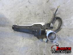 08-16 Yamaha YZF R6 Left Clipon and Controls