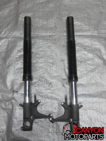 08-11 Honda CBR 1000RR Aftermarket - Front Forks with 30mm Ohlins Cartridges
