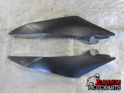 08-16 Yamaha YZF R6 Fuel Tank Side Panels