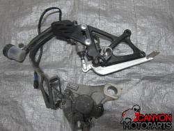 09-12 Yamaha YZF R1 Right Rearset 