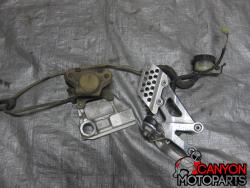 00-05 Kawasaki ZX12 Right Rearset 