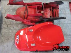 02-03 Honda CBR 954RR Aftermarket Integrated Undertail