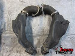 06-11 Kawasaki ZX14 Left and Right Ram Air Ducts
