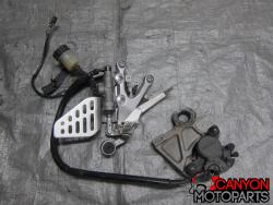 08-14 Yamaha YZF R6 Right Rearset 