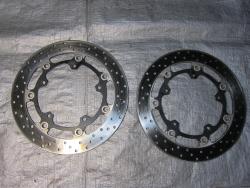 03-05 Yamaha R6 / 06-10 R6s Front Rotors - STRAIGHT