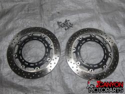 98-01 Yamaha R1 Front Rotors - STRAIGHT