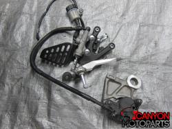 08-14 Yamaha YZF R6 Right Rearset 