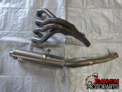 06-11 Kawasaki ZX14 Aftermarket Full Muzzy Headers Slip On Exhaust