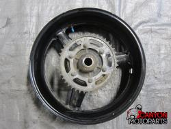 98-01 Yamaha R1 Rear Wheel with Sprocket and Rotor