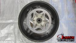 00-01 Honda CBR 929RR Rear Wheel with Sprocket and Rotor