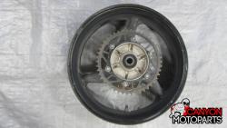 01-06 Honda CBR F4i Rear Wheel with Sprocket and Rotor