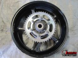 03-05 Yamaha R6 / 06-10 R6s Rear Wheel with Sprocket and Rotor