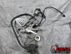 08-14 Yamaha YZF R6 Right Rearset 