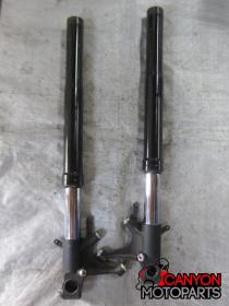 08-11 Honda CBR 1000RR Forks w/ Racetech 25mm Cartridges - STRAIGHT