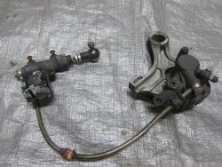 07-08 Honda CBR 600RR Rear Master Cylinder, Brake Lines and Caliper