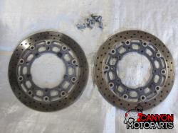 08-16 Yamaha YZF R6 Front Rotors - STRAIGHT