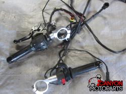16-20 Kawasaki ZX10R Left and Right Clipons w/ Controls and Heated Grips