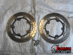 03-05 Yamaha R6 / 06-10 R6s Front Rotors - STRAIGHT