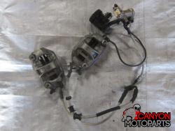 16-20 Kawasaki ZX10R Front Master Cylinder, Brake Lines and Calipers