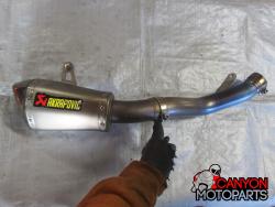 16-20 Kawasaki ZX10R Aftermarket Akrapovic Exhaust 