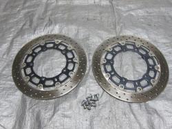 06-07 Yamaha YZF R6 Front Rotors - STRAIGHT