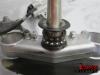 09-14 Yamaha YZF R1 Upper and Lower Triple Tree with Steering Stem 