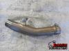 13-18 Kawasaki ZX6R Aftermarket Akrapovic CAT Delete Mid Pipe